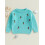 (5-6 Years, Light Blue) Κορίτσια Πασχαλινό Πουλόβερ Μακρυμάνικο με Κέντημα Καρότου 4