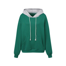 (M, Emerald Green) Dámská mikina s ležérní top