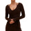 (L, Dark Brown) Γυναικεία μπλουζάκια με άνοιξη-φθινόπωρο Streetwear. 1