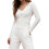 (L, White) Top da donna stile streetwear. 1