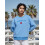 (S, Blue) Damen-Herbstpullover, locker geschnitten, lässiges Sweatshirt 5