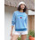 (S, Blue) Damen-Herbstpullover, locker geschnitten, lässiges Sweatshirt 4