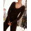 (L, Dark Brown) Γυναικεία μπλουζάκια με άνοιξη-φθινόπωρο Streetwear. 4