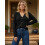 (XL, Black) Γυναικείο Πουλόβερ Φθινοπώρου & Κουμπιά 6