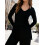 (S, Black) Γυναικεία μπλουζάκια με άνοιξη-φθινόπωρο Streetwear. 4