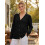 (XL, Black) Γυναικείο Πουλόβερ Φθινοπώρου & Κουμπιά 7