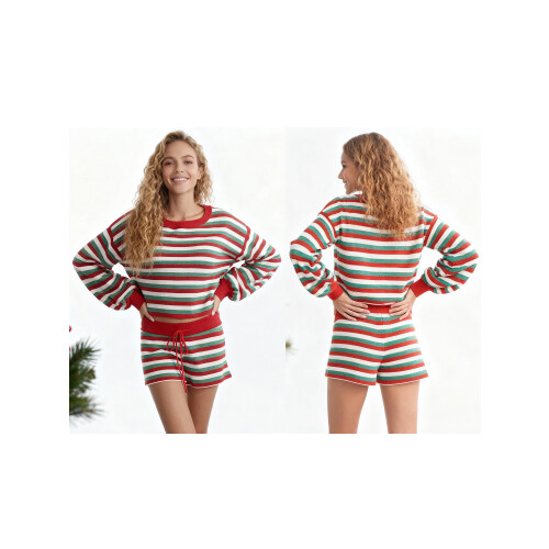 (M, Red) Ensemble de Noël Vêtement d'intérieur. 1