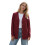 (XL, Red) Γυναικείο Πουλόβερ Φθινοπώρου & Κουμπιά 1