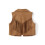 (XL, Brown) Γυναικείο Αμάνικο Γιλέκο με Φούντες, Μονόχρωμο, Άνετο Δρόμο 7