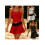 (L, Red) Γυναικεία καλοκαιρινά ρούχα μίνι φούστα 3
