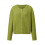 (XL, Dark Green) Γυναικείο Φθινοπωρινό Πουλόβερ Κουμπιά, Μονόχρωμο 1