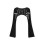 (XL, Black) Γυναικείο μπολερό πλεκτό μοντέρνο, μονόχρωμο 1