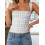 (M, Light Blue) Γυναικείο καρό φανελάκι για εξορμήσεις 4