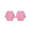 (L, Pink) Γυναικεία πλεκτά τοπ χαλαρή εφαρμογή 2