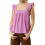 (M, Fuchsia) Gingham Tank Tops καλοκαιρινά ρούχα. 1