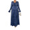 (XXXL, Blue) Ensemble automne grande taille élastique. 1