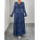 (XXXL, Blue) Ensemble automne grande taille élastique. 2