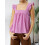 (M, Fuchsia) Gingham Tank Tops καλοκαιρινά ρούχα. 5
