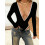 (XL, Black) Γυναικείο Φθινοπωρινό Στενό Κοντό Φόρεμα 5