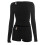 (L, Black) Set de 2 pentru petrecere. 1