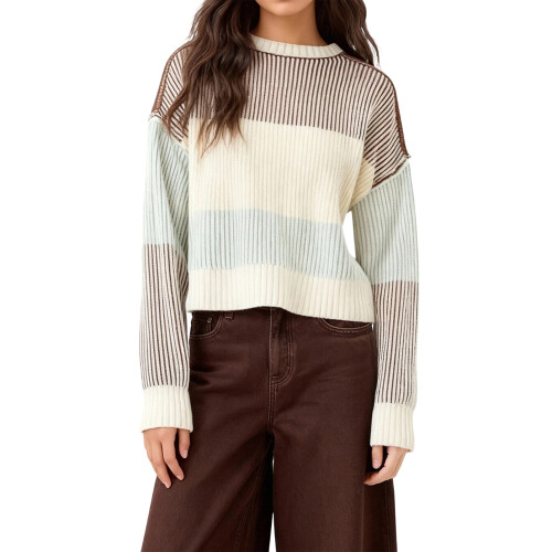 (S, Dark Brown) Γυναικείο Φθινοπωρινό Χειμερινό Χρώμα Αντίθεσης