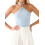 (L, Blue) Γυναικείο halter τοπ, και πάρτι 1