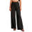 (S, Black) Γυναικείο Casual παντελόνι τις εποχές. 1
