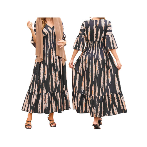 (M, Black) Abayas et caftans et l'été 1