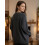 (One Size, Dark Grey) Γυναικείο Φθινοπωρινό Πουλόβερ με Κουμπιά 8