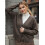 (One Size, Chocolate Color) Γυναικείο Φθινοπωρινό Πουλόβερ με Κουμπιά 3