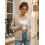 (One Size, Beige) Γυναικείο Φθινοπωρινό Πουλόβερ με Κουμπιά 7