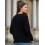(One Size, Black) Γυναικείο Φθινοπωρινό Πουλόβερ με Κουμπιά 8