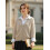 (One Size, Beige) Γυναικείο Φθινοπωρινό Πουλόβερ με Κουμπιά 3