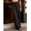 (S, Black) Γυναικείο Casual παντελόνι τις εποχές. 4