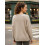 (One Size, Beige) Γυναικείο Φθινοπωρινό Πουλόβερ με Κουμπιά 8