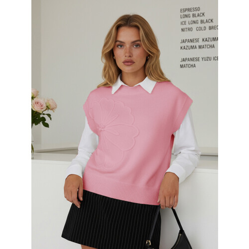 (L, Pink) Γυναικεία καλοκαιρινά μπλουζάκια φαρδιά γραμμή. 2