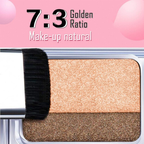 Dual Color Eyeshadow Stick Waterproof Glitter LongLasting Gradient Eye Makeup (#1) 1