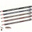 Waterproof Eyebrow Pencil Set 5 Colors Long Lasting Sweatproof 1.5mm Precision Microtip 1
