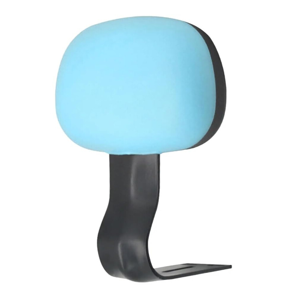 Universal Motorcycle Backrest Pad With Ergonomic Support, Touring Passenger Seat Cushion Replacement Blue 9771547189404