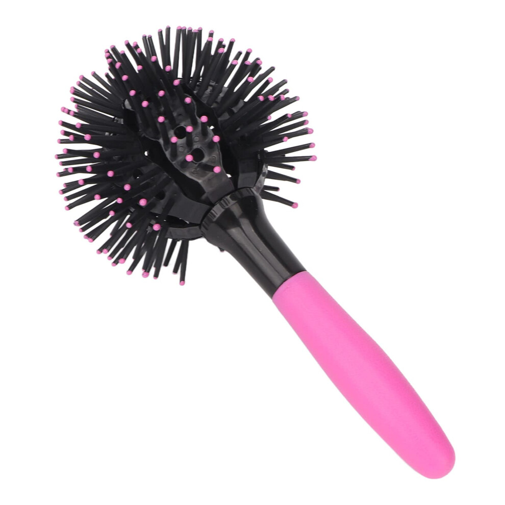 Round Hair Brush with 360 Spherical Design for Blow Drying, Detangling, Wet and Dry Thick Curly Hair