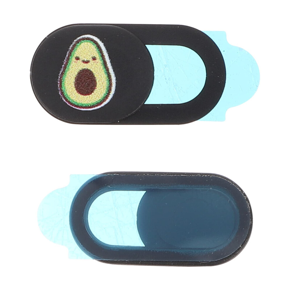 2Pcs Avocado Pattern Ultrathin Webcam Cover Slide Camera Privacy Protector For Laptop Tablet Mobile 9771547189688