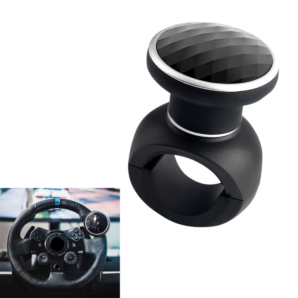 Steering Wheel Spinner Knob For Logitech G Series And Thrustmaster T Series, Ergonomic Grip 9771547190318