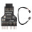 Dual 9 Pin USB Hub Inline 0.3M Cable 1