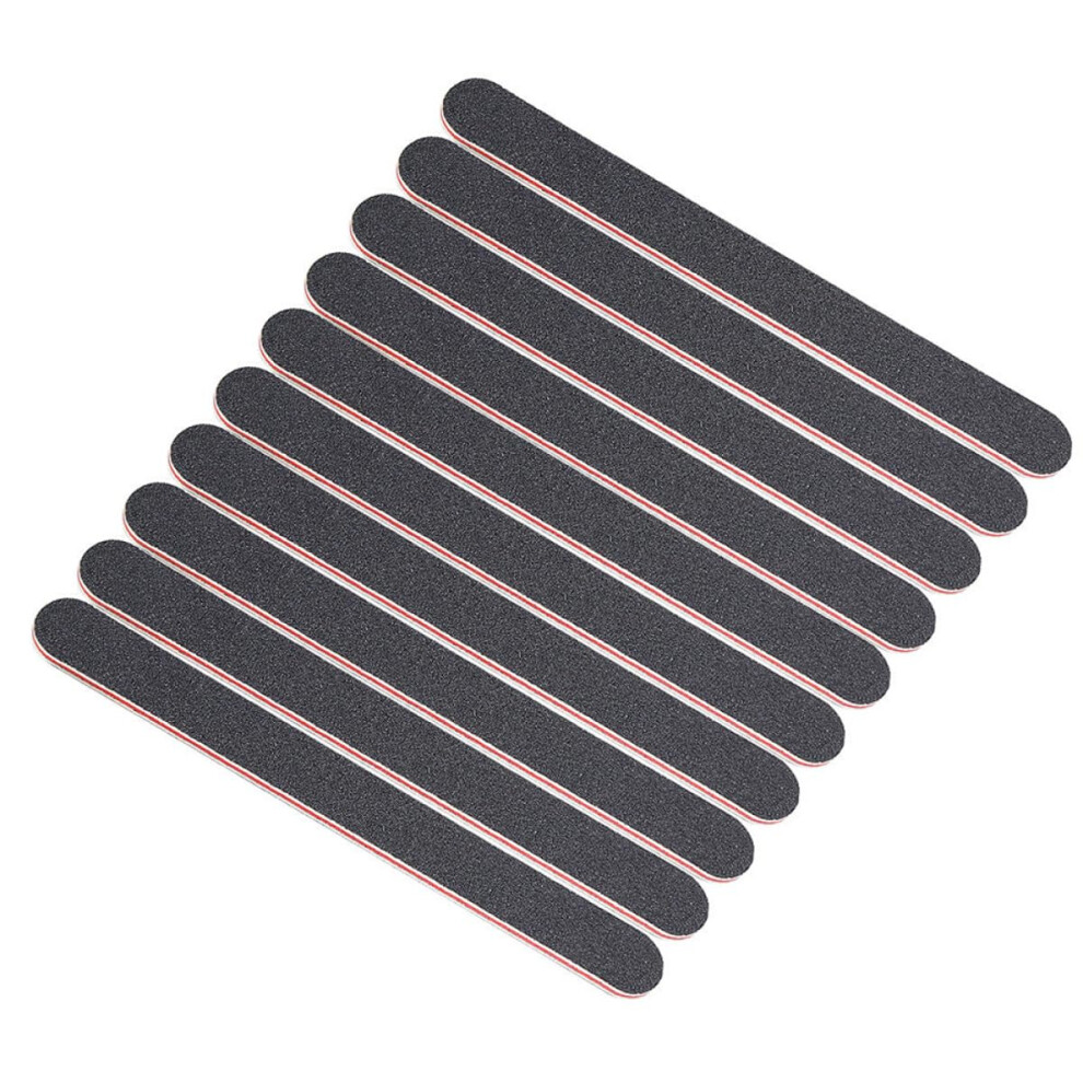 12pcs DoubleSided Nail Files and Emery Boards for Thick Nail Trimming and Salon Manicure Use