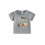 (6-12 Months, Gray) Καλοκαιρινό T-shirt για στρογγυλή λαιμόκοψη 1