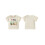 (6-12 Months, Beige) Καλοκαιρινό T-shirt για στρογγυλή λαιμόκοψη 2