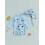 (12-18 Months, Sky Blue) Παιδικό Μαγιό για με Σκούφο 3