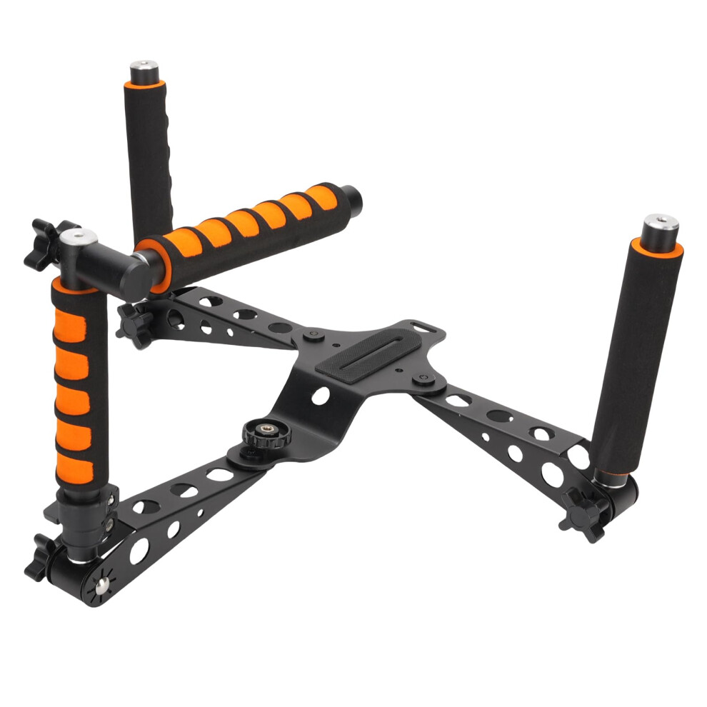 Camera Shoulder Rig 3In1 Adjustable With Cushioned Pad For Dslr Camcorders And Action Cameras 9169991211572