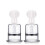 2pcs Adjustable Suction Nipple Sucker Vacuum Cups for Effective Nipple Correction Large Size 1