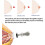 2pcs Adjustable Suction Nipple Sucker Vacuum Cups for Effective Nipple Correction Large Size 4